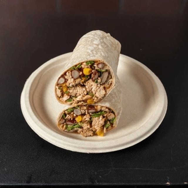 Chicken Vera Cruz Wrap.