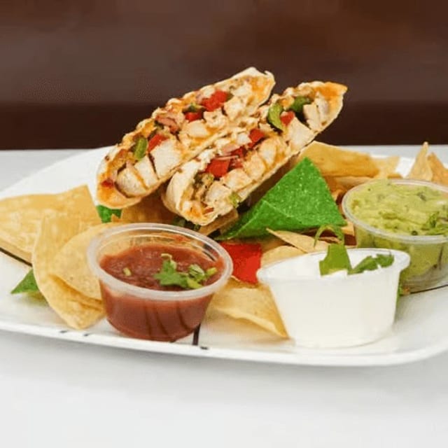 Grilled Chicken Quesadilla.
