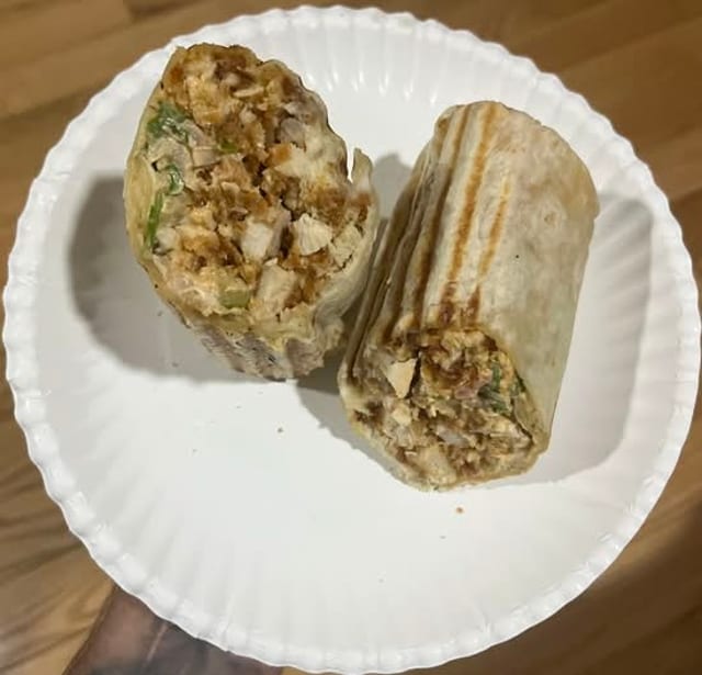 Mexican Chicken Wrap.